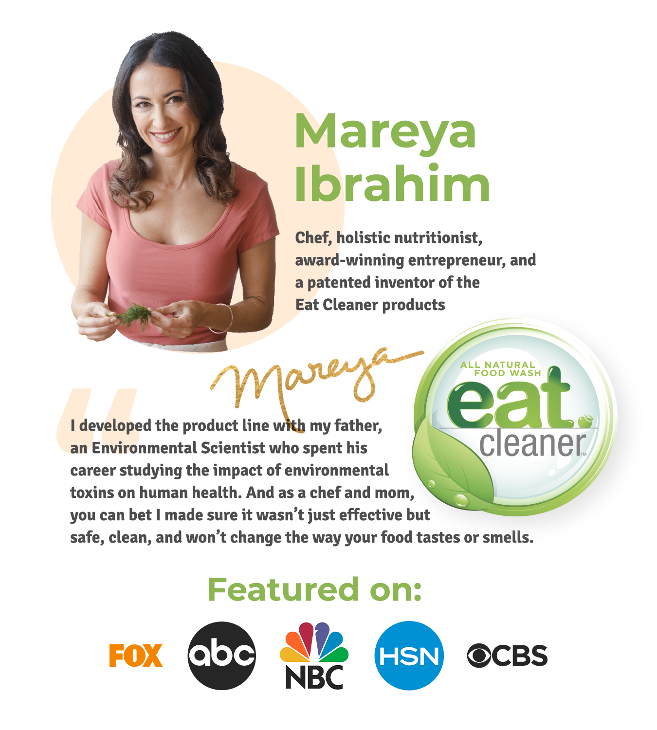 Mareya Ibrahim — Founder of Eat Cleaner